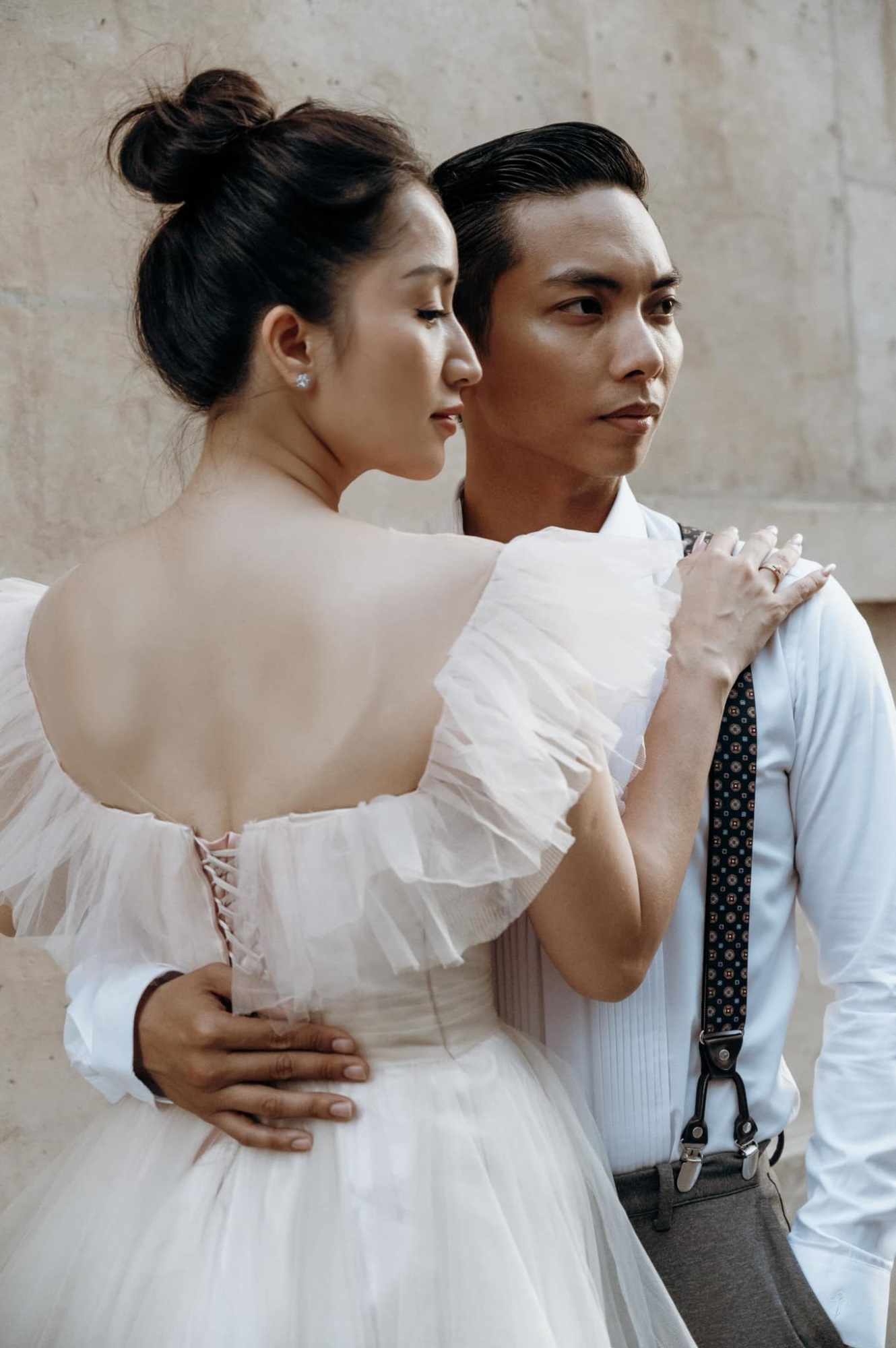 Phan Hiển và Khánh Thi tái hiện chuyện tình yêu gắn liền với nhảy múa trong bộ ảnh cưới chụp ở Pháp - Ảnh 2