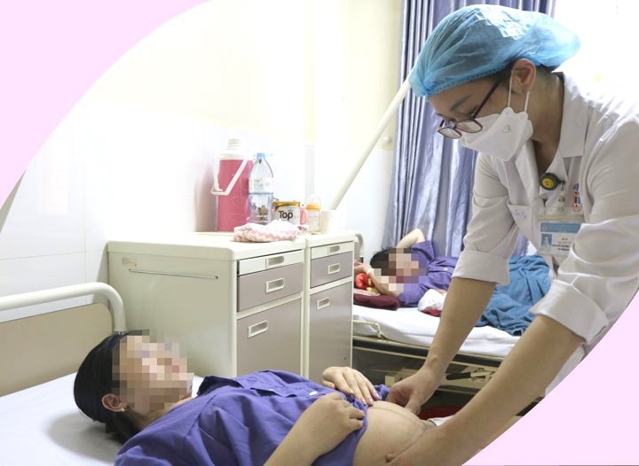 Quảng Ninh: Mang thai 36 tuần, sản phụ gặp u mạch bánh nhau hiếm gặp, phải mổ khẩn cấp để cứu con - Ảnh 1