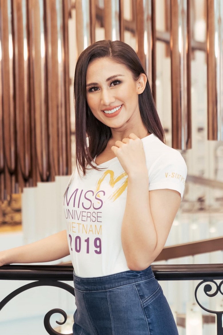 Nhan sắc 'nghiêng nước nghiêng thành' của Nguyễn Diana - Top 15 Hoa hậu Hoàn vũ Việt Nam 2019 vừa qua đời - Ảnh 2