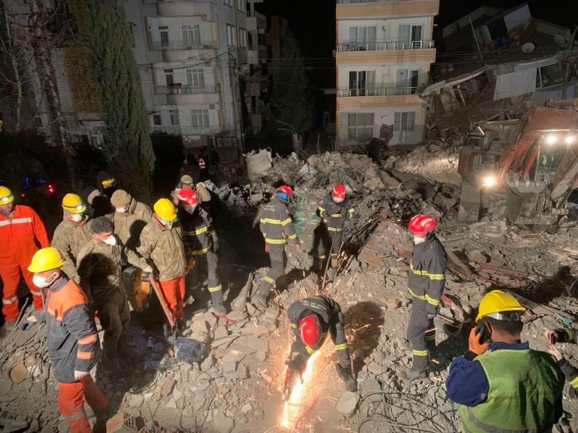 Tâm sự của đại úy công an tại hiện trường thảm họa động đất ở Thổ Nhĩ Kỳ - Ảnh 2