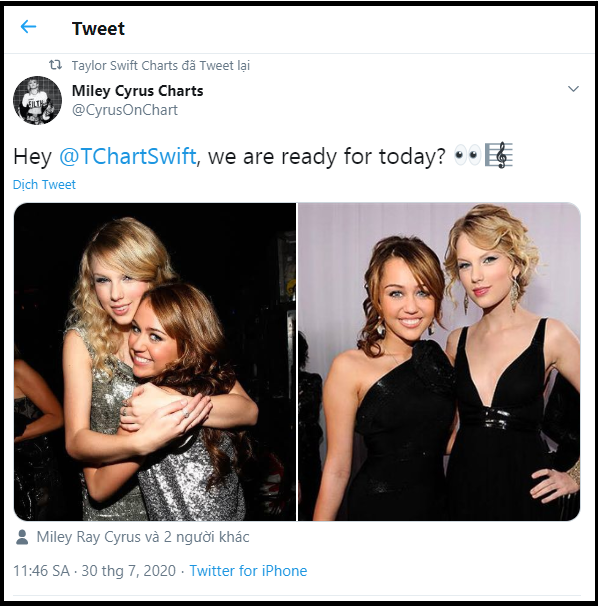 Quan hệ rộng như fan Taylor Swift: Rủ fandom hội chị em từ Billie Eilish, Miley Cyrus đến BLACKPINK để giúp 'stream' nhạc lên #1 Billboard! - Ảnh 2