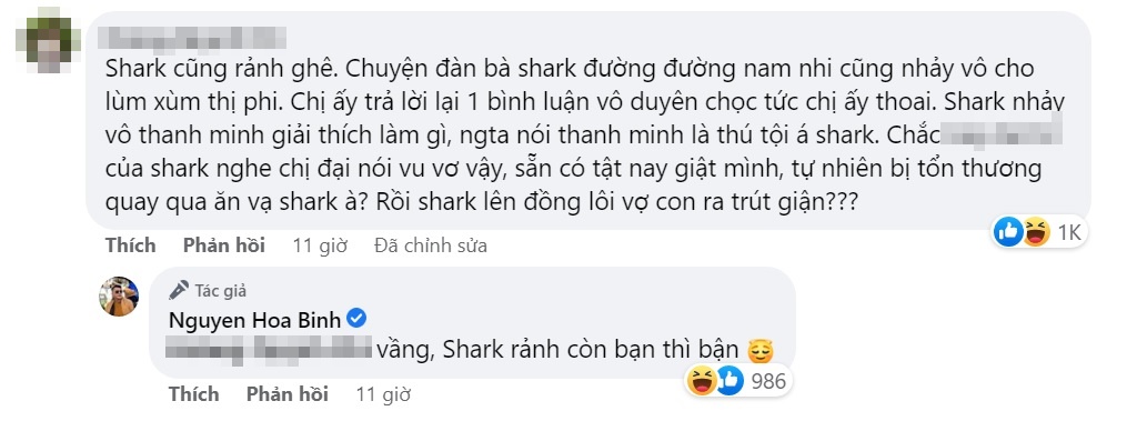 Dân mạng tranh cãi việc Shark Bình 'hết lòng hết dạ' bảo vệ Phương Oanh mà quên tình nghĩa vợ chồng 20 năm - Ảnh 3