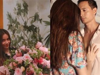 Giữa nghi vấn tình cảm với Kim Lý, Hồ Ngọc Hà bất ngờ được 'trai lạ' tặng hoa