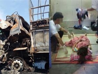 Tai nạn giao thông liên hoàn tại Khánh Hòa: Chồng giết vợ rồi tông vào đầu xe container tự tử