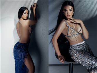 Á hậu Kim Duyên khoe vòng 1 và lưng trần gợi cảm trong thiết kế ‘Nàng Tiên Cá’ trước thềm Miss Universe 