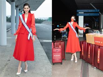 Đỗ Hà mang gần 200kg hành lý, bay gần 30 tiếng để thi Miss World 2021
