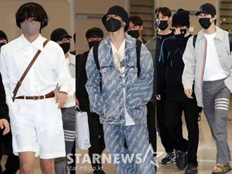BTS khiến sân bay quốc tế Incheon ‘hỗn loạn’ khi đáp chuyến bay trở về nước sau hơn nửa tháng sống trên đất Mỹ
