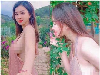 Hot girl vô danh gây bão mạng Trung Quốc vì thời trang táo bạo, khiến người đối diện sửng sốt