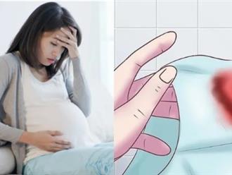Mang thai ra máu nhưng không đau bụng có nguy hiểm không?