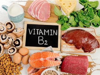 Vitamin B2 có trong thực phẩm nào và có những tác dụng gì?