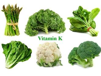 Thành phần vitamin K có trong thực phẩm nào?