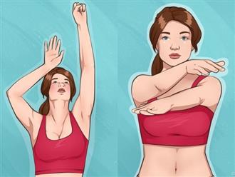 10 bài tập đơn giản giúp cánh tay và ngực săn chắc