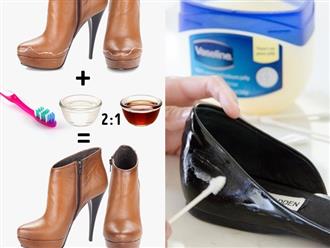 11 mẹo đơn giản không chỉ giúp giày cũ sạch bóng như mới mà còn vừa vặn hơn với đôi chân bạn