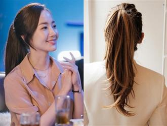 4 cách diện tóc đuôi ngựa bồng bềnh đẹp như thư kí Park Min Young mà ai cũng làm được