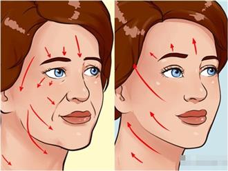 7 bài tập cho khuôn mặt làm nếp nhăn biến mất, làn da căng mịn giúp phụ nữ trẻ ra cả chục tuổi