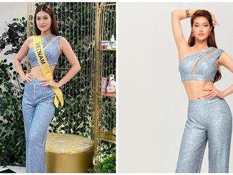 Bị 'tố' mặc quần ngược tham dự Miss Grand International, Thiên Ân lên tiếng: 'Mặc lộn có xíu thôi'