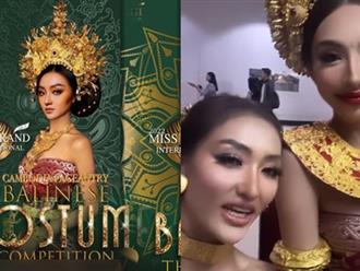 Người đẹp Campuchia trực tiếp xin lỗi Hoa hậu Thùy Tiên, người đẹp Việt phản ứng ra sao?