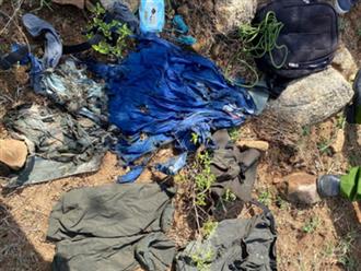Phát hiện 1 bộ xương người trong rừng phòng hộ ven biển Ninh Thuận: Tại hiện trường phát hiện 1 con dao 