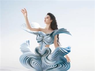 Phạm Băng Băng 'xử đẹp' loạt thiết kế váy cưới 3D độc đáo