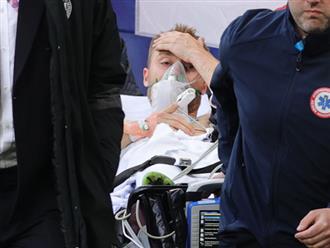 NÓNG: Tiền vệ Christian Eriksen đã tỉnh lại sau khi bị đột quỵ trong trận Đan Mạch vs Phần Lan