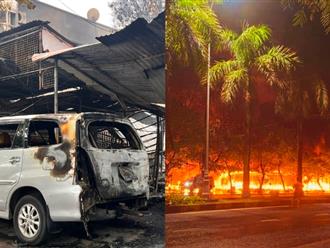 Nguyên nhân chợ ở Vĩnh Phúc cháy rụi trong đêm khiến 10 ô tô hư hỏng