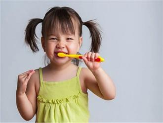 Nếu vẫn tự tin con đánh răng đủ 3 lần mỗi ngày sẽ không bị sâu răng thì cha mẹ hãy xem lại