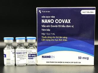 Chưa có dữ liệu đánh giá hiệu lực bảo vệ của vaccine Nanocovax