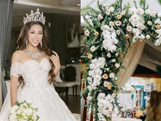 Lộ ảnh không gian hôn lễ sang trọng của Hoa hậu Đặng Thu Thảo và đại gia miền Tây