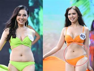 Bán kết Hoa hậu Hoàn vũ Việt Nam 2017: Ngán ngẩm trước những thí sinh có vòng eo dư mỡ, chảy xệ vẫn lọt vào chung kết