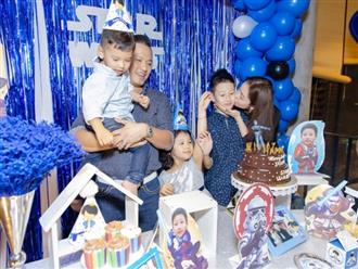 Chồng Jennifer Phạm tổ chức sinh nhật hoành tráng cho con trai riêng của vợ