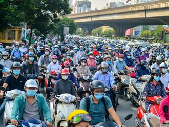 Tiếp tục lên phương án cấm xe máy ở Hà Nội