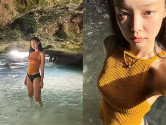 Jennie khiến netizen 'gục ngã' với loạt ảnh độ sắc cùng thiên nhiên, khoe body hoàn hảo và tỷ lệ gương mặt không góc chết 