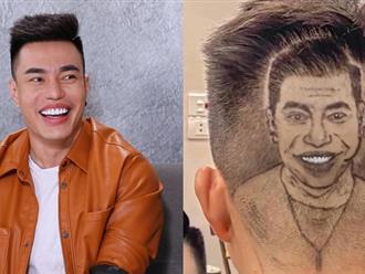 Lê Dương Bảo Lâm khoe ảnh chân dung mình được "điêu khắc" trên tóc nhưng netizen chỉ chú ý đến hàm răng sứ "trắng phát sáng" của anh
