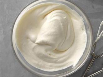 2 cách làm kem cheese béo mịn, cực ngon và siêu đơn giản tại nhà!