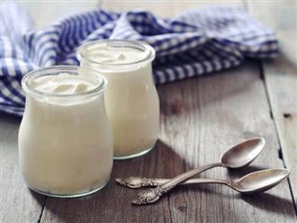 Cách làm sữa chua - yaourt ngon mịn từ sữa tươi và sữa đặc tại nhà!