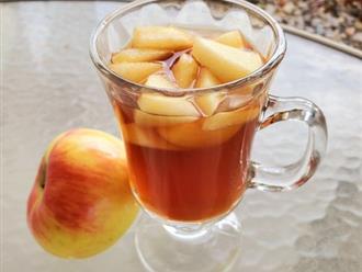 Cách làm trà táo mật ong thơm ngon-giải nhiệt ngày hè !