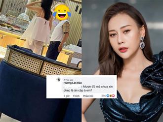 Netizen tràn vào trang cá nhân sau lùm xùm với Quỳnh Búp Bê, vợ Shark Bình ẩn ý: "Mượn đồ mà chưa xin phép là ăn cắp à em?"