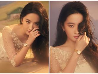 Làm đại diện cho thương hiệu đồng hồ cao cấp, Lưu Diệc Phi tung bộ ảnh gây thương nhớ với vẻ đẹp tựa tiên nữ dù đã U40