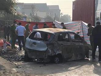 Bất ngờ với danh tính thi thể trong xe ô tô bị cháy ở Thái Bình