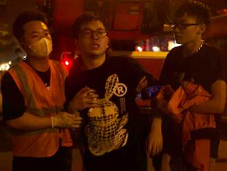 Cận cảnh hiện trường vụ cháy nhà 4 tầng ở Hà Nội: Cảnh sát giải cứu hơn 50 người thoát nạn