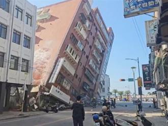 Động đất mạnh nhất ở Đài Loan (Trung Quốc) trong 25 năm: Nhiều người mắc kẹt dưới các tòa nhà bị sập