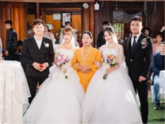 Gia đình ở Phú Thọ có 8 con trai, một con gái: Căn giờ đón dâu, đám cưới cùng một ngày