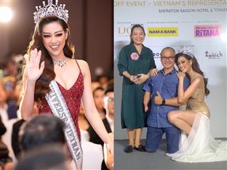Fan quốc tế chia sẻ hành động đẹp của Hoa hậu Khánh Vân khi quỳ gối chụp ảnh cùng 'kình ngư không chân'