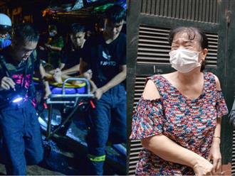 Người thân trắng đêm, bật khóc chờ thông tin nạn nhân vụ cháy chung cư: 'Con tôi lên Hà Nội thuê trọ cùng với 4 người bạn'