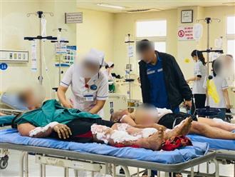 Nổ bình khí gas ở Nhà máy đóng tàu Dung Quất làm 9 người bị bỏng: Có 3 nạn nhân đang nguy kịch
