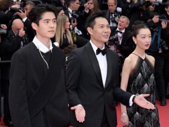 Phản ứng gây chú ý của Châu Đông Vũ và Lưu Hạo Nhiên khi 'chạm mặt' trên thảm đỏ LHP Cannes 2023