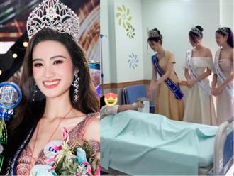 Phía Hoa hậu Ý Nhi và 2 á hậu lên tiếng sau khi bị mỉa mai 'ăn diện đi thăm bệnh nhân'