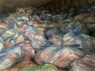 Rùng mình trước 40 tấn thịt lợn nhiễm dịch bệnh nguy hiểm nằm trong kho lạnh ở Hà Nội
