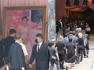 Tang lễ người mẫu Thái Thiên Phượng: Trang trí bằng màu hồng, hàng nghìn người xếp hàng dài tiễn đưa