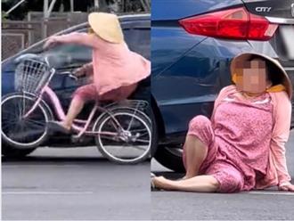 Thông tin MỚI về người phụ nữ đạp xe ngược chiều đâm ô tô gây 'bão' mạng ở TP.HCM